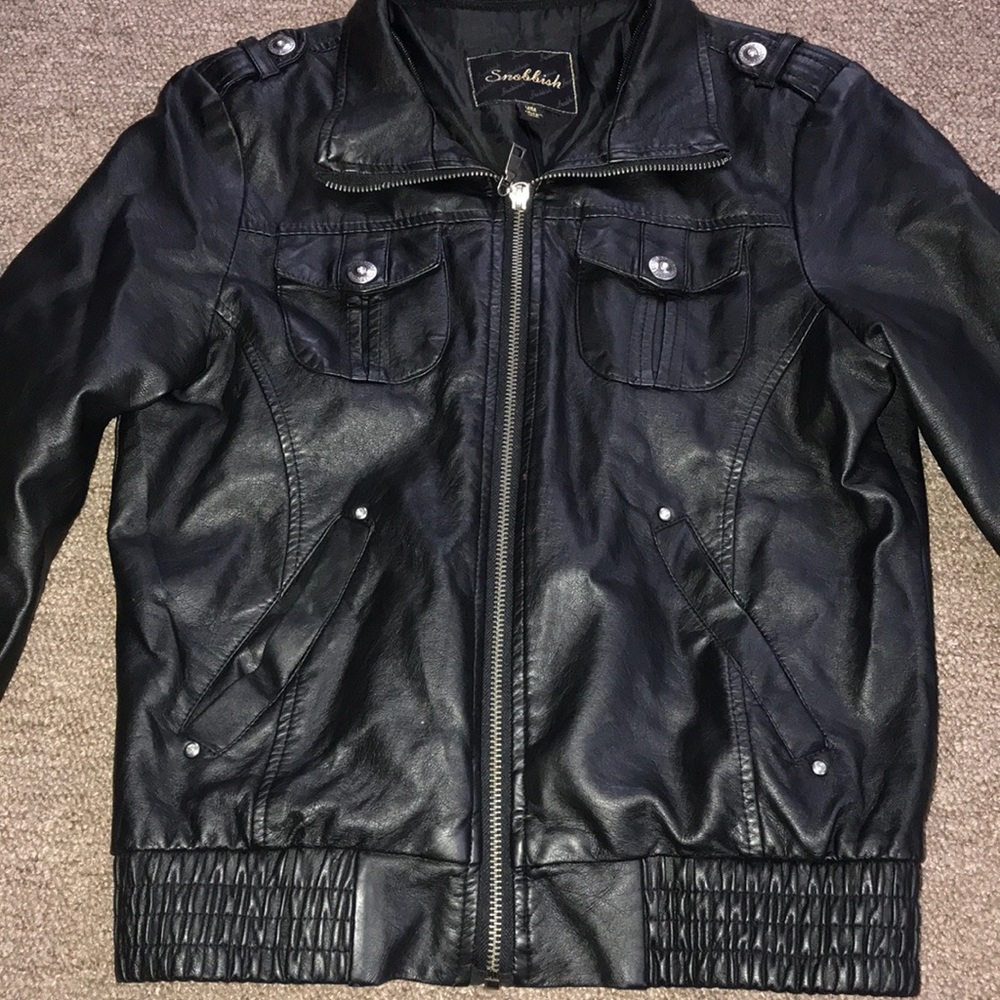 Leather jacket